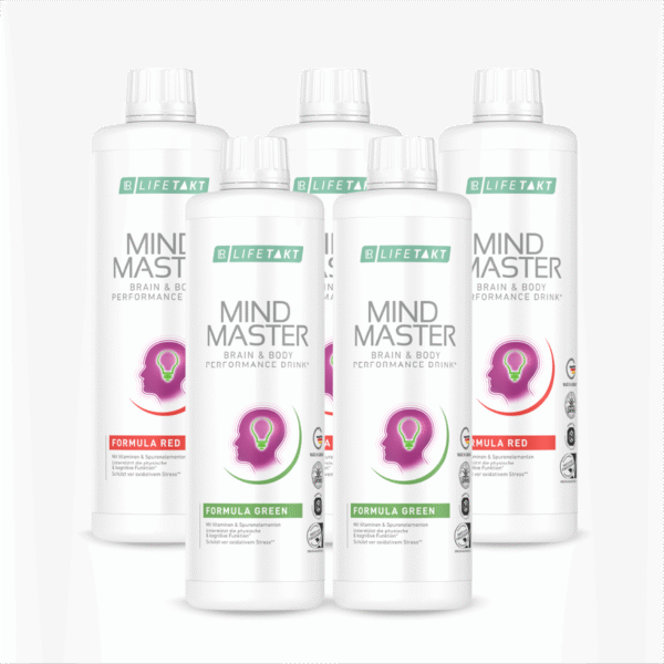 Pack mixto Mind Master LR – 3 Red y 2 Green para energía y equilibrio