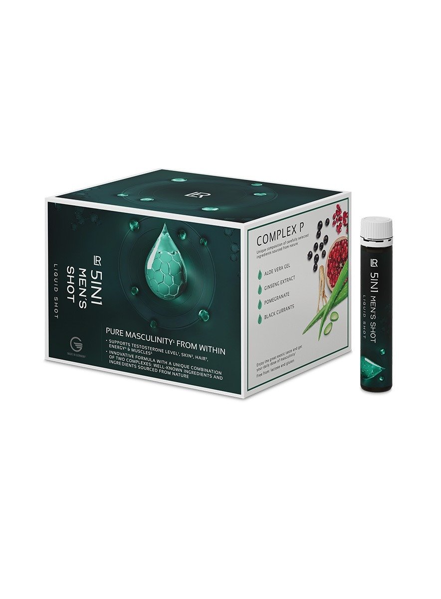 5in1 Men's Shot Complemento Masculino Testosterona Energía Músculos