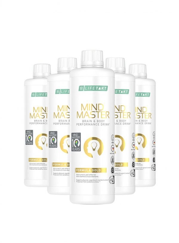 Mind Master Fórmula Gold  – Set de 5: Rendimiento y Energía