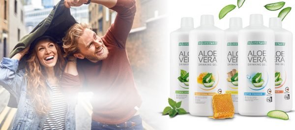 Geles bebibles de Aloe Vera