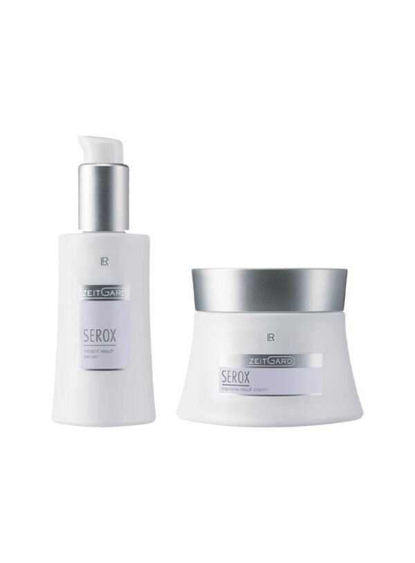 Duo de soins anti-âge LR ZEITGARD Serox : sérum et crème