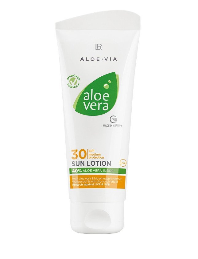 Loción Solar Aloe Vera FPS 30 – Protección e hidratación para toda la familia