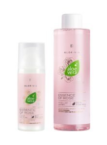 Set Aloe Vera Essence of Rose – Eau micellaire & sérum éclat LR