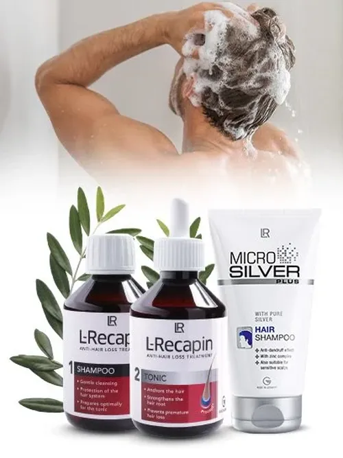 cuidado capilar lr microsilver