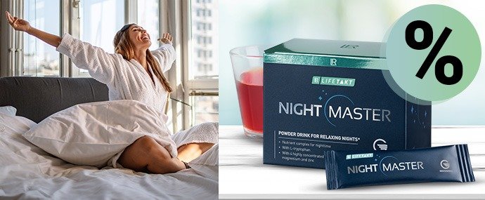 Night Master LR Health & Beauty – Bebida nocturna para un sueño reparador