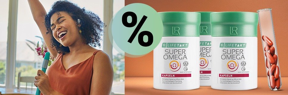 Set de 3 Super Omega LR LIFETAKT – Ácidos grasos Omega-3 para el corazón