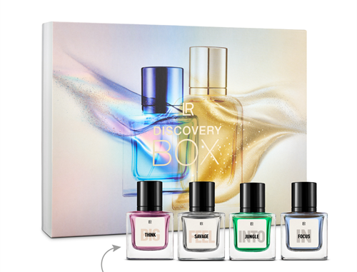 Set de lanzamiento LR MOOD INFUSION | Estuche de descubrimiento de perfumes