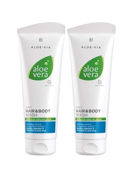 Set Doble Champú para cabello y cuerpo 2 en 1