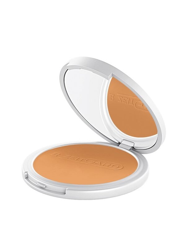 Estuche de polvo fijador compacto color beige, gama LR ZEITGARD de LR Health & Beauty